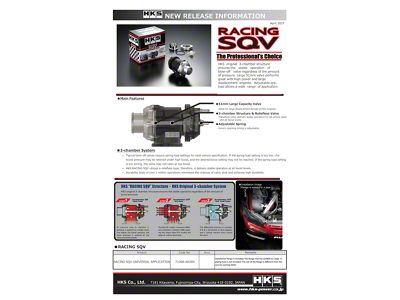 HKS RACING SQV UNIVERSAL BOV - 71008-AK004