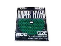 HKS 3 Layer Dry 200mm Green Replacement Filter Element - 70001-AK022