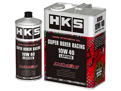 HKS Super Boxing Racing Oil 10W-40 1L Min Qty 12 - 52001-AK130