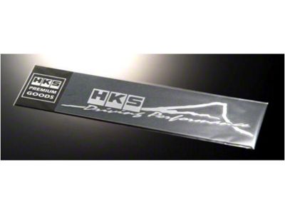HKS STICKER FUJIYAMA SILVER - 51003-AK116