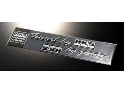 HKS STICKER tuned by BLACK 2pcs - 51003-AK117