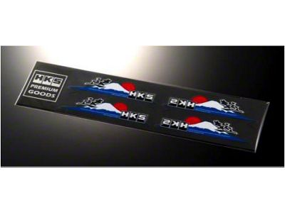 HKS STICKER - 4pc - 51003-AK124