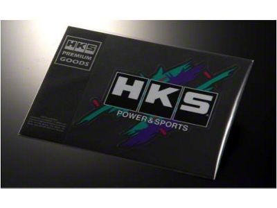 HKS STICKER SUPER RACING LARGE - 51003-AK127