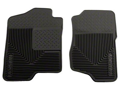Husky Liners 07-12 GM Silverado/Sierra/Tahoe/Yukon/Escalade Heavy Duty Black Front Floor - 51181