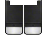 Husky Liners Universal 12in Wide Black Rubber Rear Mud Flaps - 55101
