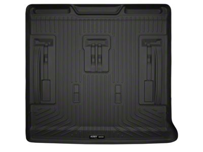 Husky Liners 07-13 GM Escalade/Suburban/Yukon WeatherBeater Black Rear Cargo Liners - 28251