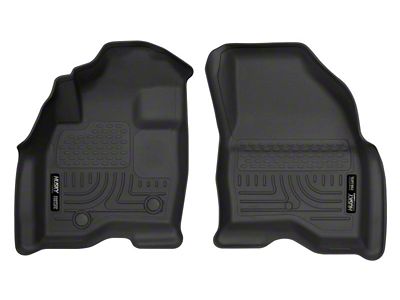 Husky Liners 15-17 Ford Explorer WeatherBeater Black Front Floor Liners - 13761