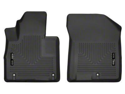 Husky Liners 2019 Hyundai Santa Fe WeatherBeater Black Front Floor - 13871