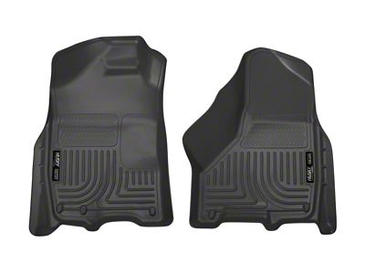 Husky Liners 09-10 Dodge Ram 1500/2500/3500 WeatherBeater Front Row Black - 18001