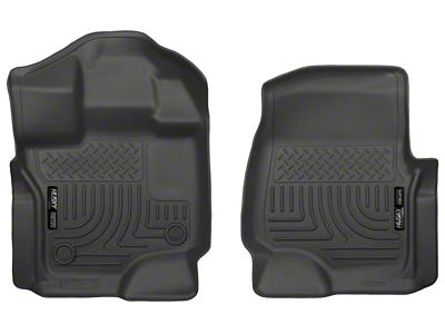 Husky Liners 15-23 Ford F-150 Super/Super Crew Cab WeatherBeater Black - 18361