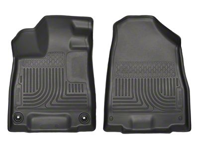 Husky Liners 2014 Acura MDX All Models Weatherbeater Black Front - 18401