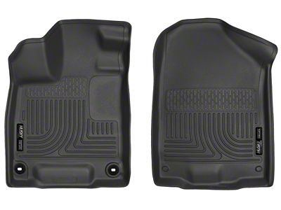 Husky Liners 2017 Honda Ridgeline WeatherBeater Front Black Floor Liners - 18431