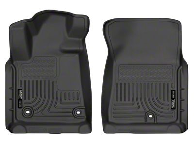 Husky Liners 12-13 Toyota Tundra Weatherbeater Black Front Floor Liners - 18561