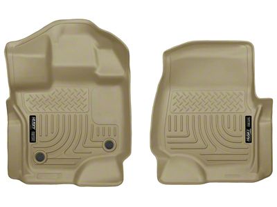 Husky Liners 15-23 Ford F-150 Super/Super Crew Cab WeatherBeater Tan - 18363