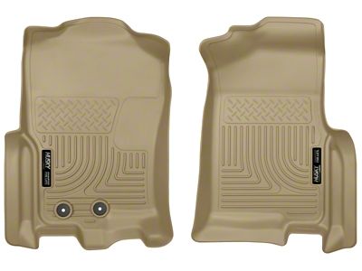 Husky Liners 2015 Ford Expedition/Lincoln Navigator WeatherBeater Front Tan Floor - 18373
