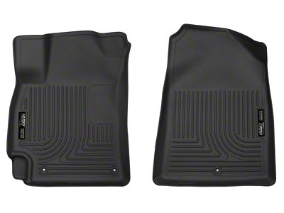 Husky Liners 17-18 Hyundai Elantra X-Act Contour Black Front Floor - 52191