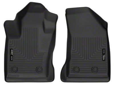 Husky Liners 17-18 Jeep Compass X-Act Contour Black Front Floor - 52891