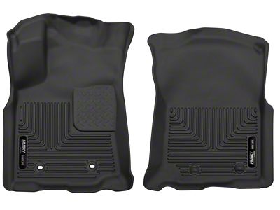Husky Liners 2016 Toyota Tacoma Double Cab Pickup Black Front - 53741