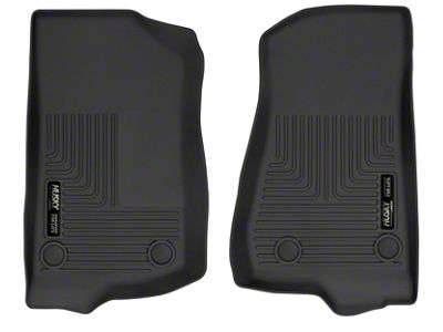 Husky Liners 19-24 Jeep Wrangler JL/JLU X-Act Contour Black Front - 54531