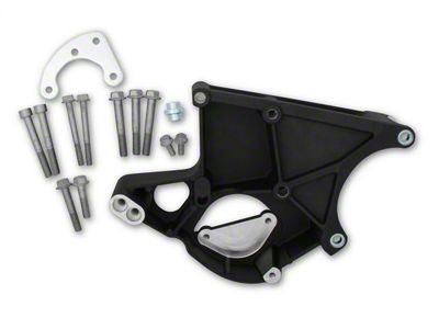 Holley Accessory Drive Component Mount Set - 20-135BK