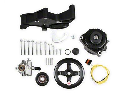 Holley Accessory Drive Component Mount Set - 20-143BK