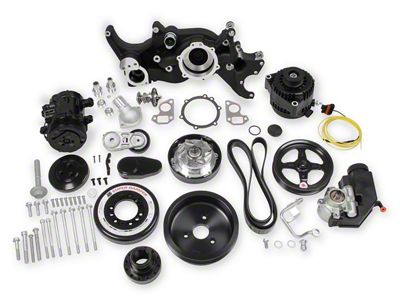 Holley Accessory Drive Component Mount Set - 20-180BK