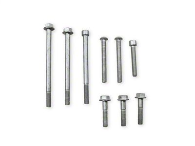 Holley Accessory Drive Hardware Kit; Fits w/LT4 Systems; Wet Or Dry Sump; Cast Finish; - 97-258