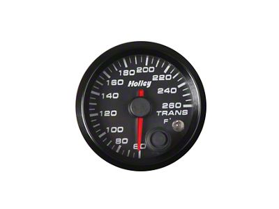 Holley Analog Style Transmission Temperature Gauge - 26-605