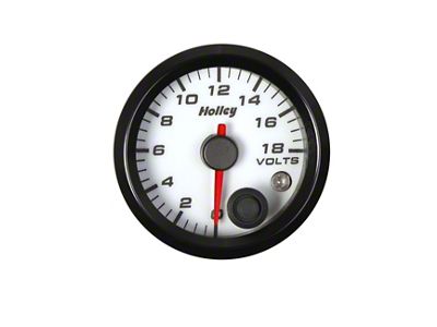 Holley Analog Style Voltage Gauge - 26-603W