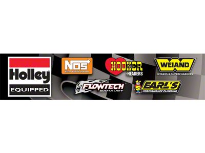 Holley Brands Banner; 3-Foot x 10-Foot