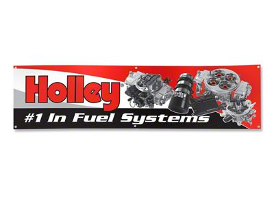 Holley No 1 In Fuel Systems Banner; 2-Foot x 8-Foot