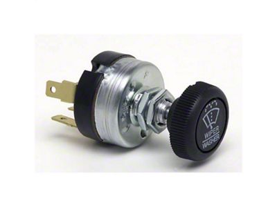 Holley Bezel Wiper Switch; For Use w/PN553-352 Instrument Bezel; - 553-343