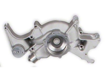 Holley Cooling Manifold; For BB Chevy; Raw; Satin Finish; - 97-307