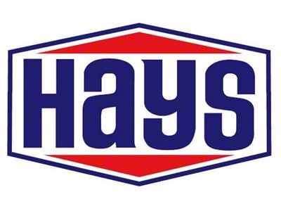 Holley Decal; Hays; 6 in. x 3.78 in. Vintage Design; Blue And Red; - 36-465