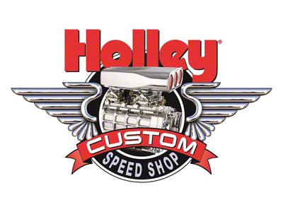 Holley Decal; Sport Compact; Large; - 36-279