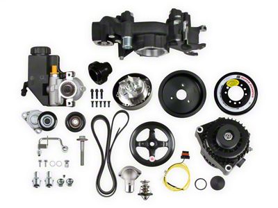 Holley Mid-Mount Complete Race Accessory System - 20-181BK
