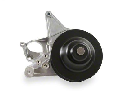 Holley Power Steering Bracket; Fits w/LT5 Wet Systems; Cast Finish; - 97-334