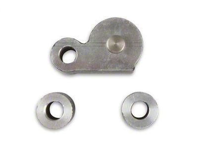 Holley Power Steering Spacer Kit; Fits w/LT4 Systems; Black Finish; - 97-262BK