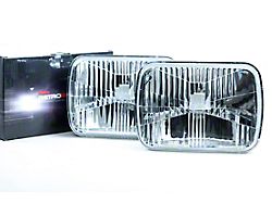 Holley RetroBright Headlight: Modern White 5x7 Rectangle - LFRB150