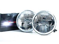 Holley RetroBright Headlight: Modern White 7 Round - LFRB155