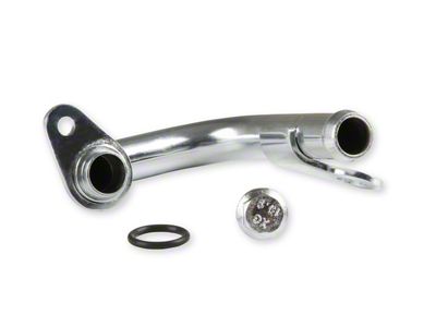 Holley Return Tube Extension; Fits w/LT4 Accessory Drive Kits; Zinc Plated; Steel; - 198-204