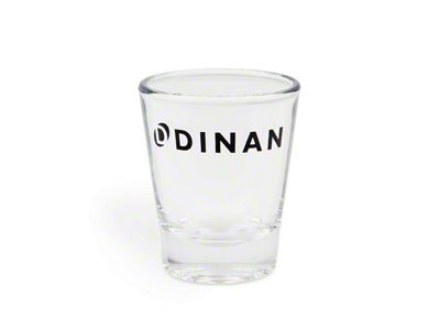 Holley Shot Glass with Dinan Logo; 2-Ounce