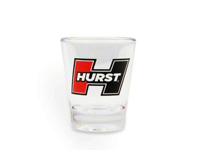 Holley Shot Glass with Hurst Logo; 2-Ounce
