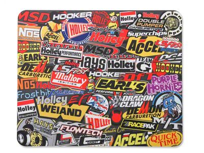 Holley Sticker Bomb Mouse Pad