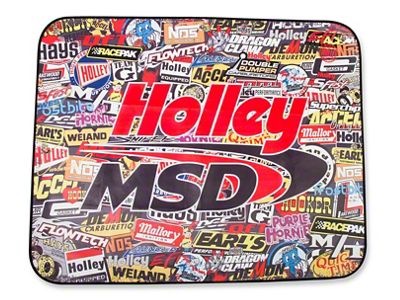 Holley Sticker Bomb Tire Shade - 36-446