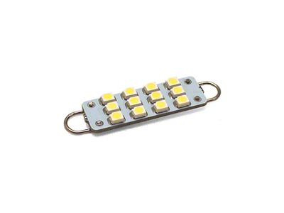 Race Sport Lighting Hook End Style 42mm 5050 LED Dome Replacement Bulbs Each - H42MM5050W