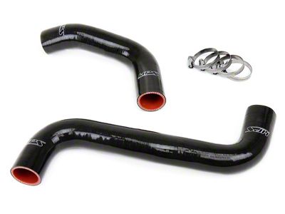 HPS Silicone Radiator Coolant Hose Kit; Black (08-14 Impreza WRX, WRX STI)