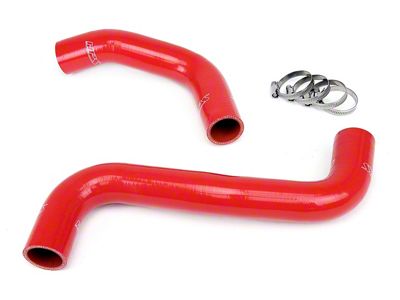 HPS Silicone Radiator Coolant Hose Kit; Red (08-14 Impreza WRX, WRX STI)