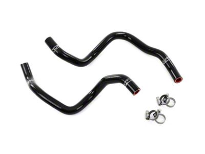 HPS Silicone Heater Coolant Hose Kit; Black (13-17 Crosstrek; 14-18 2.5L Forester)