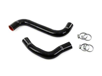 HPS Silicone Radiator Coolant Hose Kit; Black (13-17 Crosstrek; 11-18 2.5L Forester)